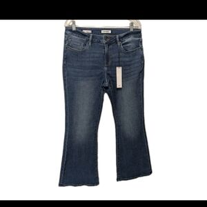 NWT Vigoss Marley Boot Cut Denim Blue Jeans 30 Western 90s Y2K Grunge #7111